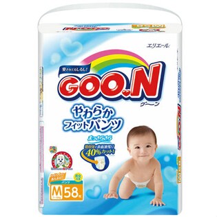 グーン やわらかフィットパンツMサイズ 58枚