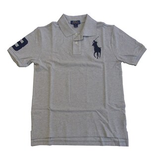 Ralph Lauren USボーイズ　ポロシャツ / 323507653-009-XL /  Dark Sport Heather / XL