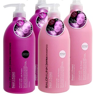 各2本セット 計4本 ビューアプロダクツ サロンリンク エクストラ シャンプー コンディショナー 各1000mlを税込 送料込でお試し サンプル百貨店 ビューアプロダクツ