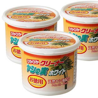 ぴかぴかクリーナーヤシの実ホワイト お徳用 3個