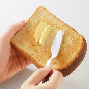 じわっととろけるバターナイフ