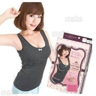 磯山さやかプロデュース ラブリーナイトキャミソール ドット柄 Mサイズ