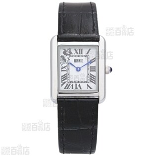 【ミニー黒ベルト】 大人のためのミッキー＆ミニー　レディース　クォーツ腕時計 / 109