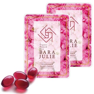 【2袋セット】バラジュリエ オーガニックローズサプリ/30粒