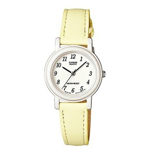 CASIO QUARTZ / LQ-139L-9B / ベルト　イエロー　文字盤　ホワイト　ケース　ホワイト / 2.4