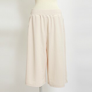 ポンチ 生地 スカンツ  / I86206006 / ベージュ / M size