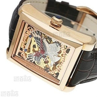 DOMINIC ドミニク 自動巻き腕時計 鷹 DS1118G-G ブラックを税込・送料