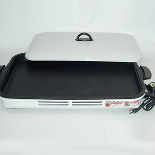 新品 日本製 ワイド 角型 ホットプレート どんとこい KS-2605 ワイド 着脱式 プレートサイズ29.8×48cm 【送料無料（沖縄県を除く）】 杉山金属 杉山金属 どんとこい ワイド角型ホットプレート KS