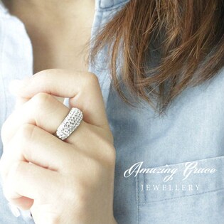 美品‼️Swarovski パベェリング　9号 スワロフスキー パヴェリング 9号を税込・送料込でお試し｜サンプル