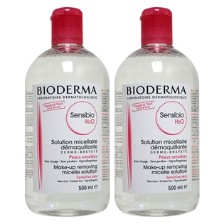 【2本セット】ビオデルマ(BIODERMA)/サンシビオ エイチツーオーD/500ml