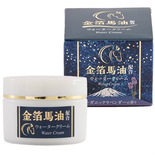 金箔馬油配合　ウォータークリーム【保湿クリーム】40g