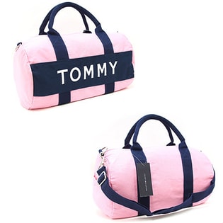 ピンク トミーヒルフィガー Tommy Hilfiger ダッフルバッグ Mini Duffles Canvasを税込 送料込でお試し サンプル百貨店 トミーヒルフィガー Tommy Hilfiger