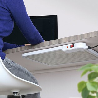 Quolice フットデスクヒーター ホワイト AQS-1028