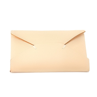 【ベージュ】水染め 一枚革 名刺入れ カードケース/Igginbottom × Pride of Japanコラボモデル