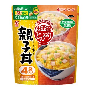 アマノフーズ お茶碗どんぶり 親子丼4食