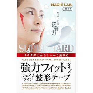 【2個セット】マジラボ/フェイスライン整形テープ強力タイプ/100枚入り