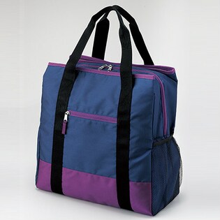 加藤さんが考えた自立トート（ネイビー×パープル）