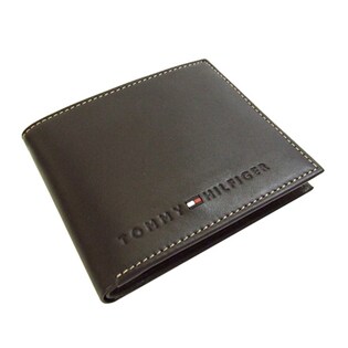 TOMMY HILFIGER 二つ折小銭入れ付財布 31TL25X005-200 (4859) / 51963 / Brown