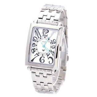 ミッシェルジョルダン(MICHEG JURDAIN) クォーツ(天然ダイヤ入り)メンズ腕時計 ステンレスベルト SG-3000-5B