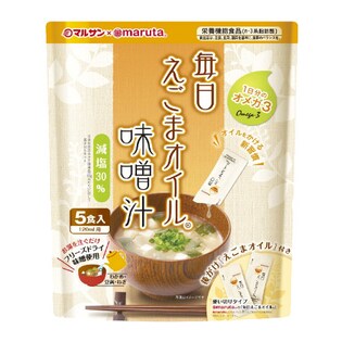 毎日えごまオイル味噌汁