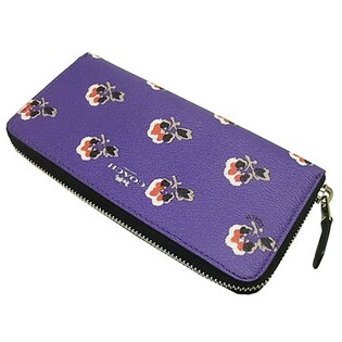 COACH コーチ 長財布 / F56732 SVPX / パープルを税込・送料込でお試し 