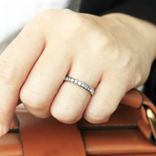フルエタニティリング SS316L 15号を税込・送料込でお試し｜サンプル