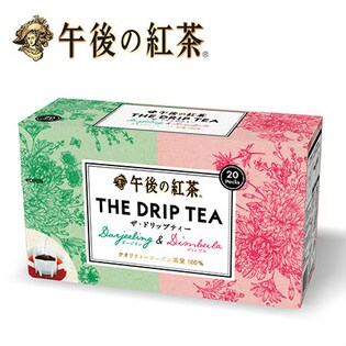 午後の紅茶 ザ・ドリップティー ダージリン&ディンブラ 20P×4箱セット