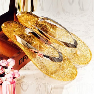 メタリックペタンコサンダル / sdl002-GOLD-M / ゴールド / M