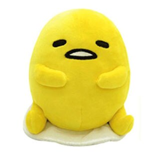 ぐでたま マネしておしゃべりブルブルぬいぐるみ(ふわもっちVER)