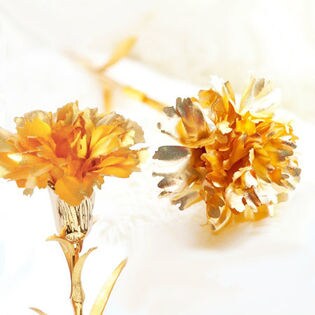 ♦️24Kゴールドコーチィングカーネーションハート型ボックス