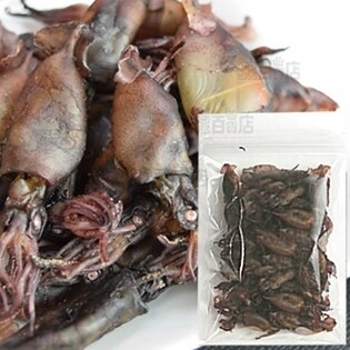 京都舞鶴産スルメイカの稚魚「新子いか」100g×2袋