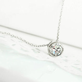 SS スワロ ジェム 肉球ペンダント ホワイト