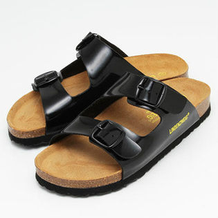 STRAP  SANDAL / 39402_CHAROL / ブラック / 36