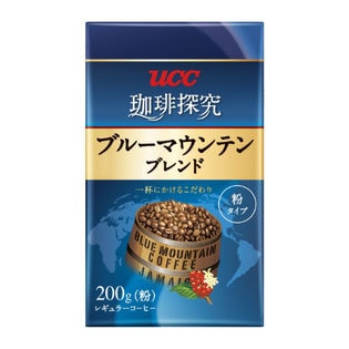 UCC 珈琲探究　ブルーマウンテンブレンド 200g(粉) ×8個セット Amazon.co.jp: 珈琲探究 UCC 珈琲探求 ブルーマウンテンブレンド