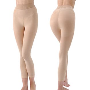 【2枚セット】【Mサイズ/モカベージュ】タイツみたいなショーツガードル 8分丈