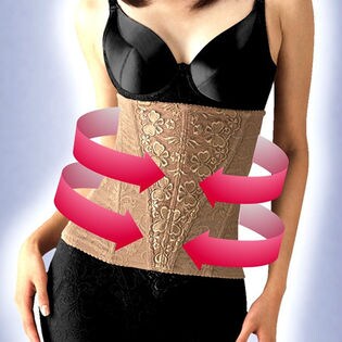 女優も愛用・医療用磁石配置☆ウエストニッパー モカ 76