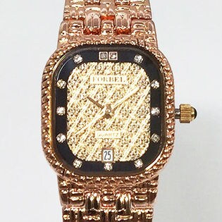 【稼働品】 FORBEL フォーベル レディース 腕時計 クォーツ べっ甲 FORBEL フォーベル メンズ レディース 腕時計 イタリアンレザー 革