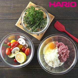 耐熱ガラス製ボウル 3個セット MXP-3704