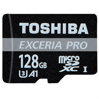 Toshiba microSDカード microSDXC 128GB プロフェッショナル 書込95MB/S U3 4K アプリ最適化 A1対応 バルク