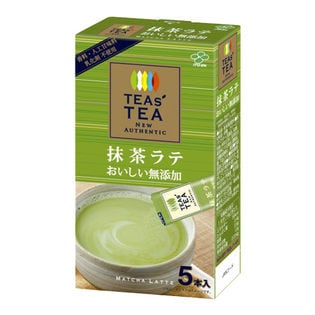 【40箱】TEAS’TEA NEW AUTHENTIC おいしい無添加 抹茶ラテ スティック5本