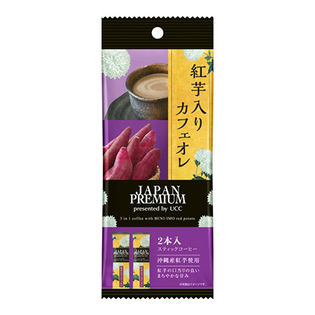 UCC JAPAN PREMIUM 紅芋入りカフェオレ 2P