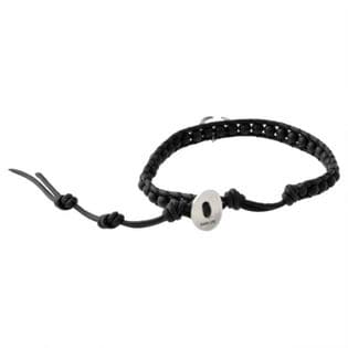 チャンルー CHAN LUU ホーンチャーム付 メンズ 1連ラップ ブレスレット 