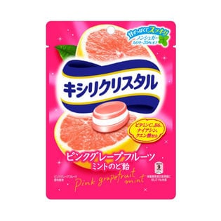 キシリクリスタル ピンクグレープフルーツミントのど飴