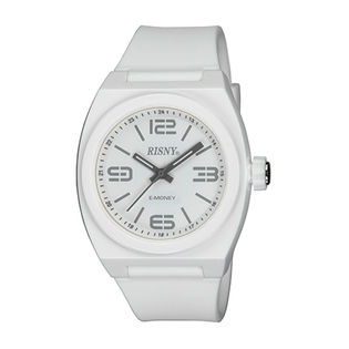 RISNY リスニー 電子マネーEdy(エディ)搭載 腕時計 / RS-001M-03 / ホワイト