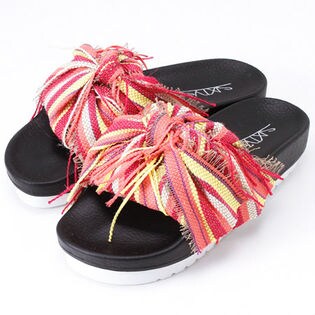 SIXTY SEVEN(シックスティーセブン)レディースサンダル / R90002-10916001010 / 【YELEEN】Beige×Corall / 40（24.5-25.0cm）