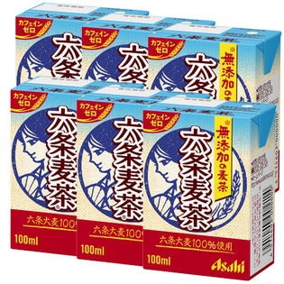アサヒ 六条麦茶 (LL)紙パック100ml