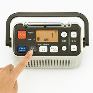3バンドラジオ付きワイヤレス手元スピーカーを税込・送料込でお試し
