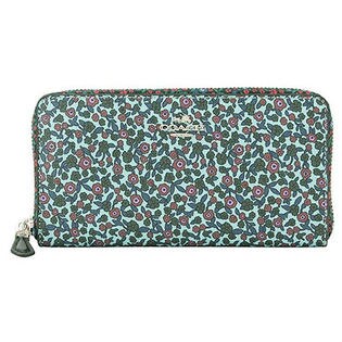 COACH ラウンドファスナー長財布 / F59066 / コーンフラワーブルー