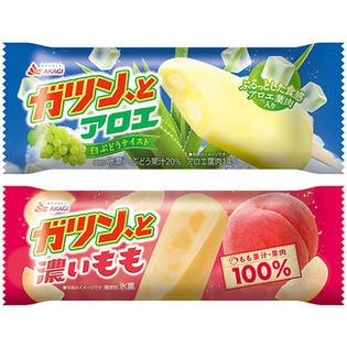 ガツン、とアロエ / ガツン、と濃いもも