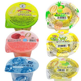 マルハニチロ ゼリー6種セット(ゼリーdeゼロ4種/ゼリーdeゼロW シチリア産レモン味 アロエ入り/ゼリーdeゼロSPECIAL レモン風味)